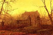 Atkinson Grimshaw Autumn Morning oil painting artist